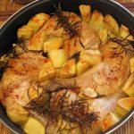 receta pollo dukan con patatas