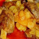receta costillas con patatas